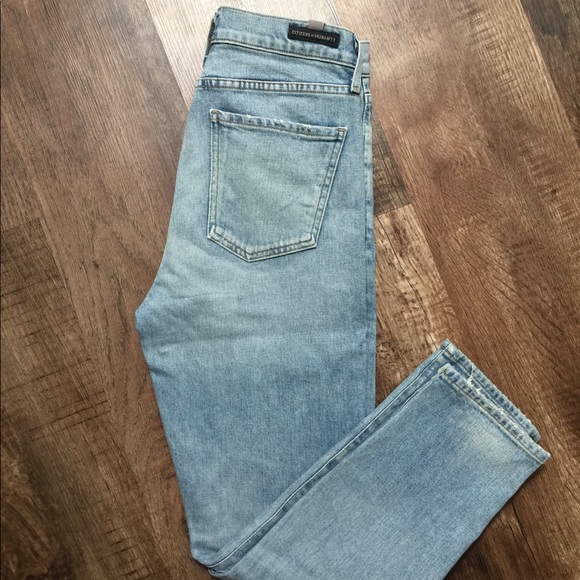 olivia crop high rise slim